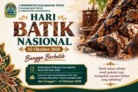Hari Batik Nasional Tahun 2026 : ASN dan Non ASN Berpakaian Batik Selama Bulan Oktober 